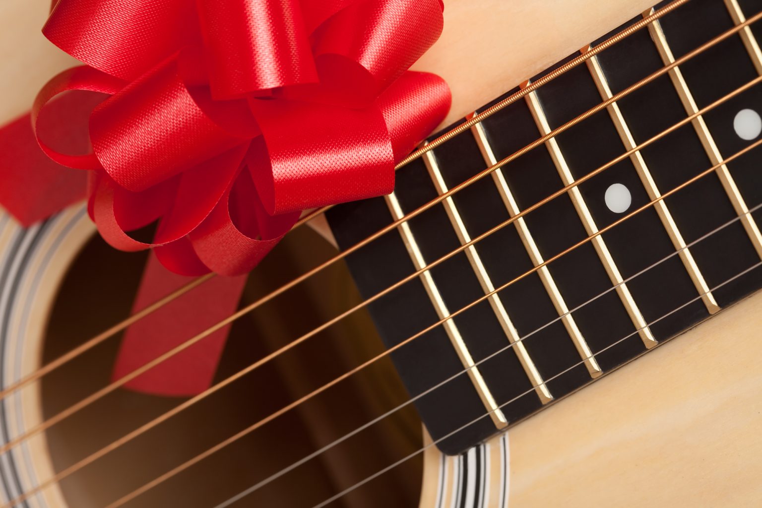 Offrir une guitare à Noël, une super idée de cadeau !
