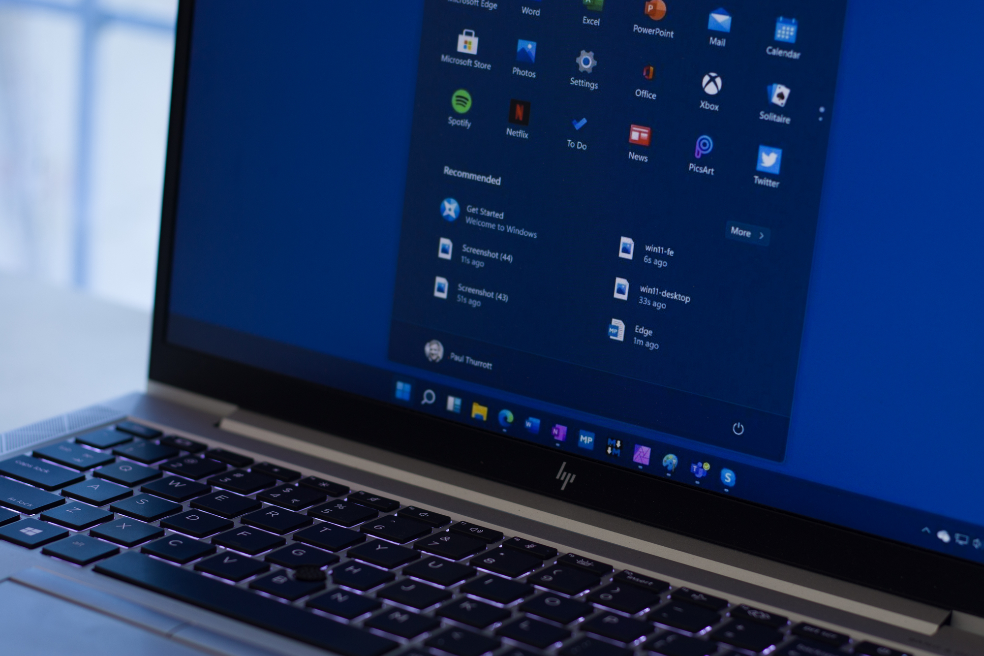 Windows 11 et les notifications dans le menu Démarrer